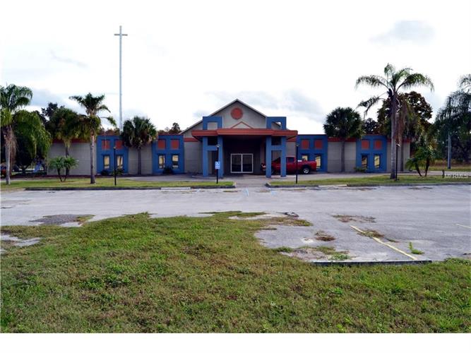 Large Church on 8 acres For Sale in New Port Richey, Florida $699,000