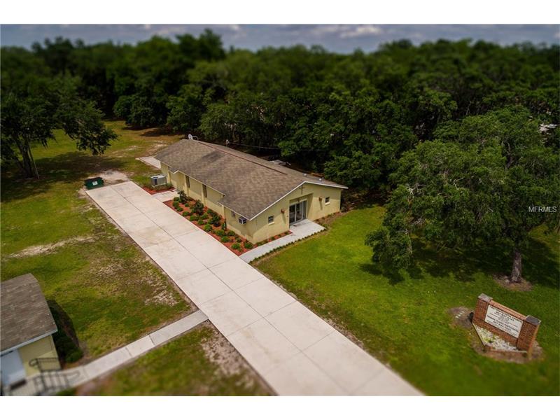 Kissimmee Church For Sale On 2.35 Acres with Fellowship Hall and Day Care Building - $495,000 