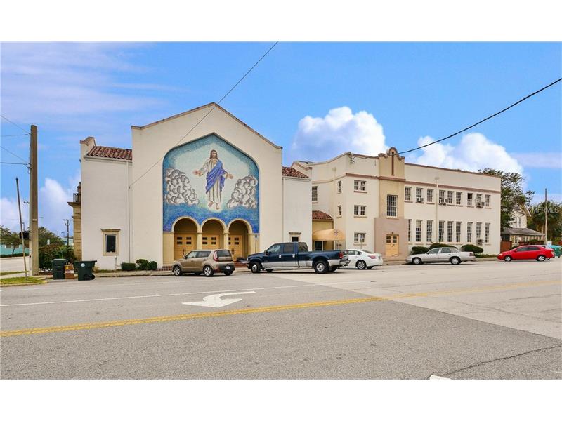 Large Church, Classrooms, and Fellowship Hall in heart of Daytona Beach, FL $1,725,000 