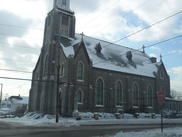 Large Stone Church In Hazelton, PA $249,000