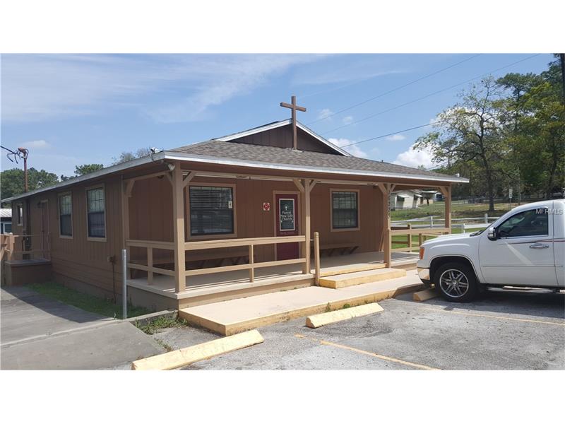 Small Church / Previous Restaurant For Sale in Silver Springs, FL    $120,000 